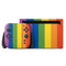 Vertical Rainbow Flag Nintendo Switch 2 (2025) with Joy-Con Skin
